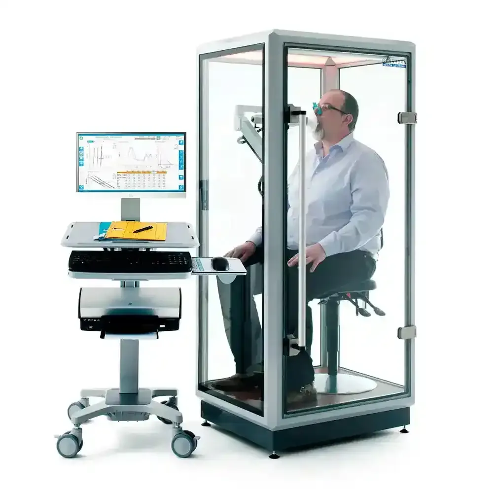 PowerCube Body+ – Cabina de pletismografía corporal